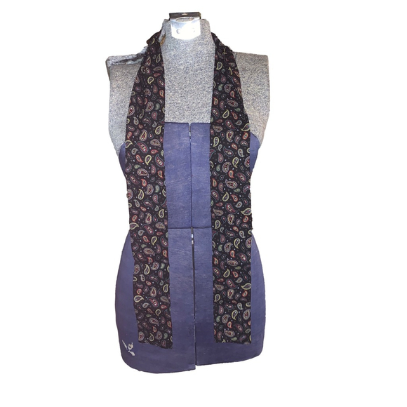 Women's Unbranded Black Multi-color Paisley Scarf One Size - Picture 2 of 7